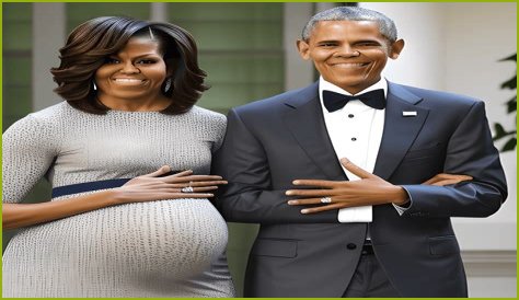 Captivating Moments: Michele Obama's Pregnancy Pictures